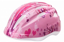 Шлем защитный (детский) HB6-3_f (out-mold) красно-розовый 